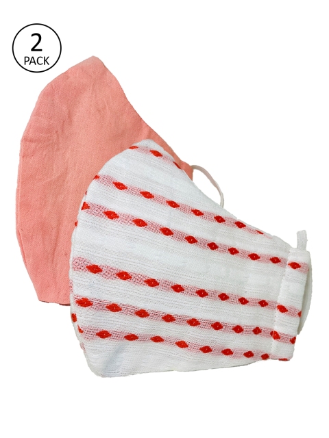 

Sera Kids 2 Pcs 3-Ply Reusable Outdoor Fabric Masks, Pink