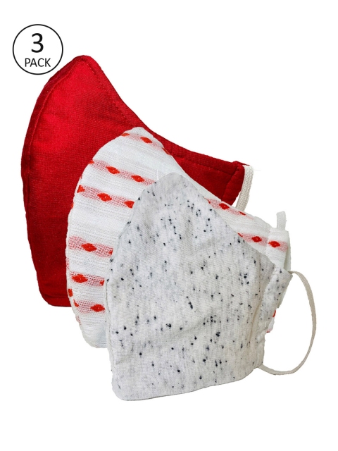 

Sera Kids 3 Pcs 3-Ply Reusable Outdoor Fabric Masks, White
