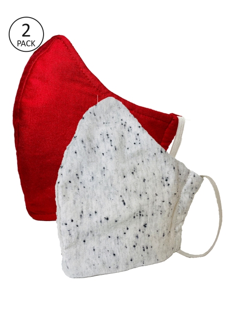 

Sera Kids 2 Pcs 3-Ply Reusable Outdoor Fabric Masks, Red