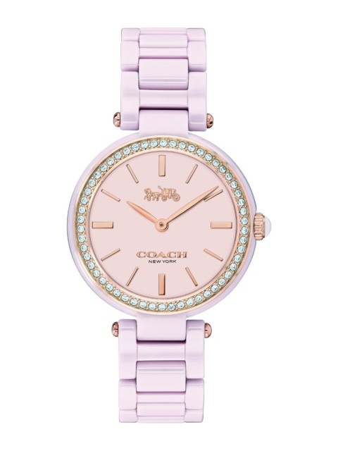 

Coach Women Pink Analogue Watch CO14503452W