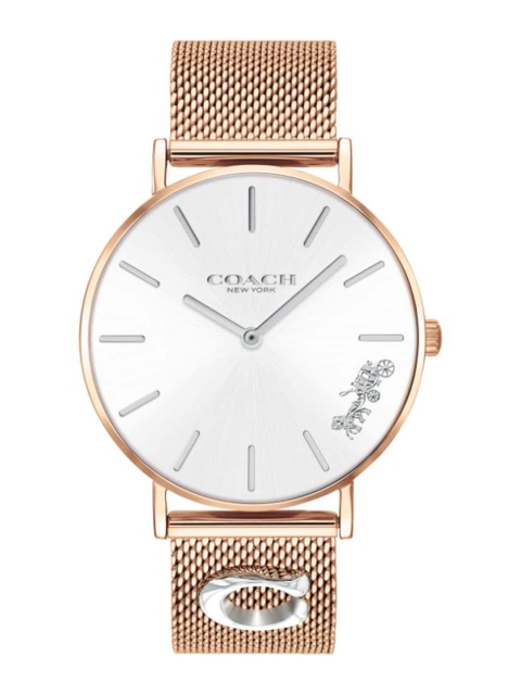 

Coach Women White Analogue Watch CO14503338W