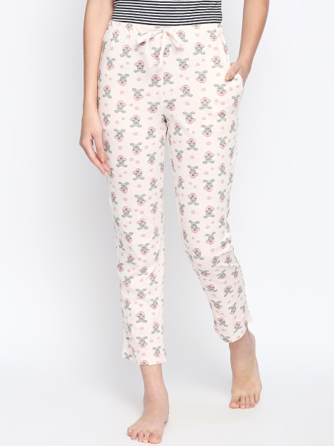 

Dreamz by Pantaloons Pink Printed Lounge Pant