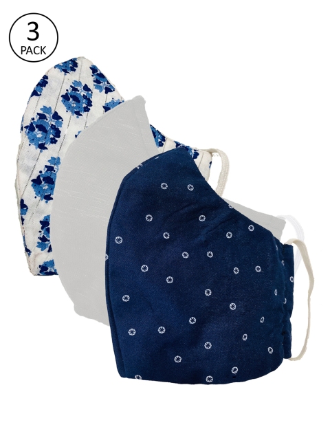 

Sera Unisex 3 Pcs 3-Ply Reusable Ultra Shield Outdoor Fabric Masks, White