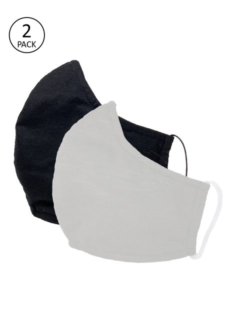 

Sera Unisex 2 Pcs 3-Ply Reusable Ultra Shield Outdoor Fabric Masks, Grey