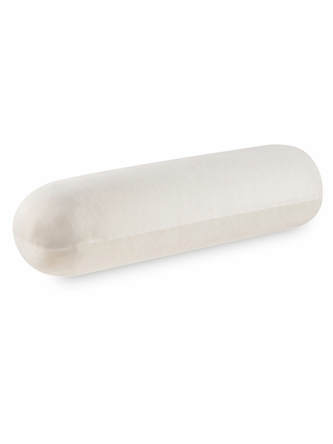

The White Willow Off White Round Memory Foam Bolster