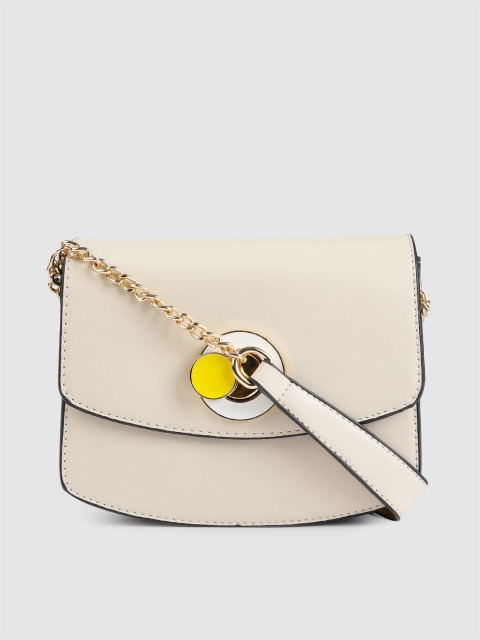 

CORSICA Women Beige Solid Sling Bag