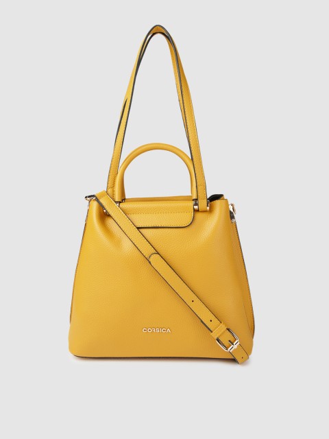 

CORSICA Yellow Solid Handheld Bag