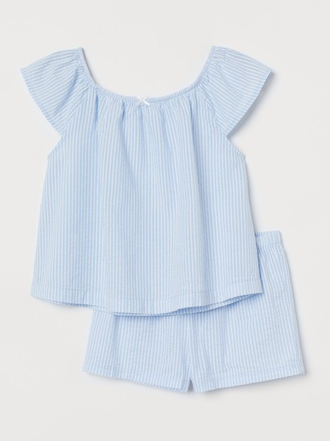 

H&M Girls Blue Seersucker Pyjamas