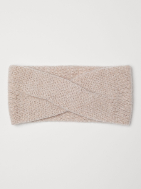 

H&M Women Beige Cashmere headband