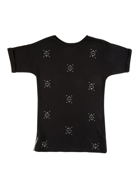 

Cherokee Girls Black Embellished Top