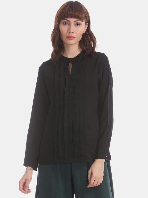 

ELLE Women Black Solid Top