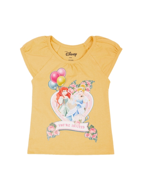 

Colt Girls Yellow Disney Princess Print Top