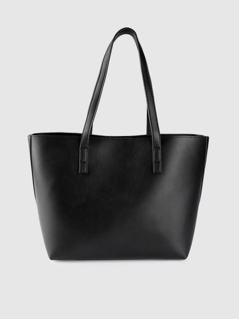 

MANGO Black Solid Shoulder Bag