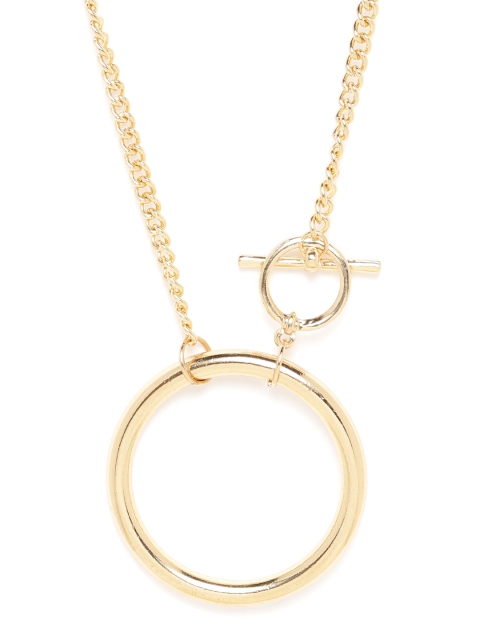 

20Dresses Gold-Toned Circular Necklace