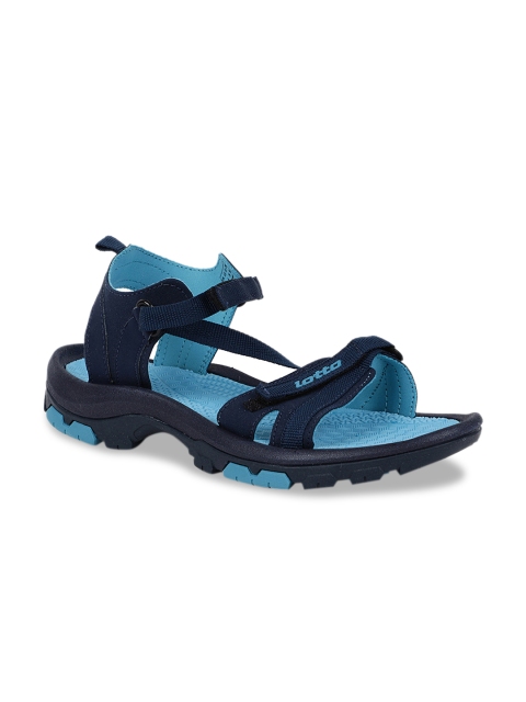 

Lotto Women Turquoise Blue & Black Terra Sports Sandals