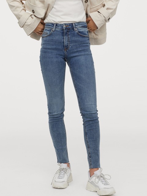 

H&M Women Skinny Regular Jeans, Blue