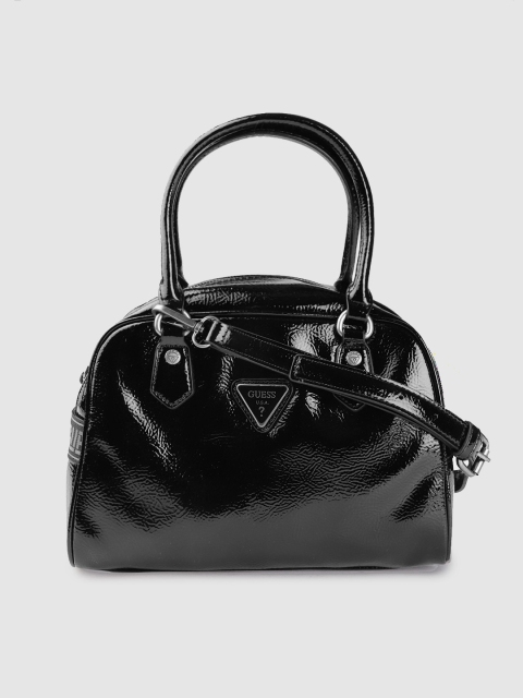 

GUESS Women Black Solid Handheld Bag