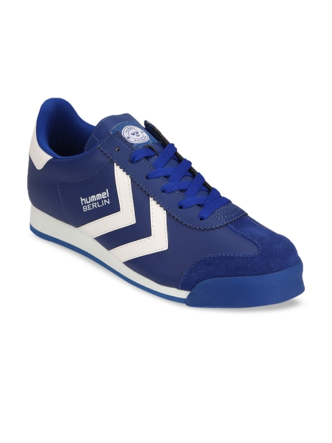 

hummel Unisex Berlin Blue Sneakers