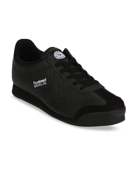 

hummel Unisex Black Sneakers