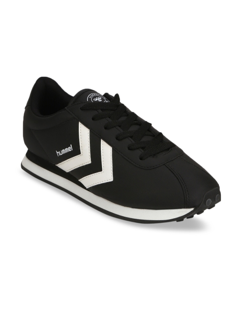 

hummel Unisex Black Sneakers