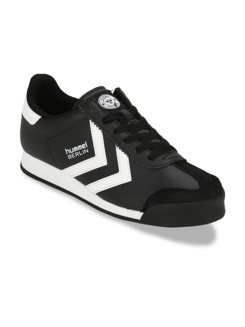 

hummel Unisex Black Sneakers