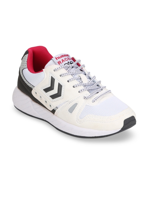 

hummel Unisex White Legend Marathona Sneakers