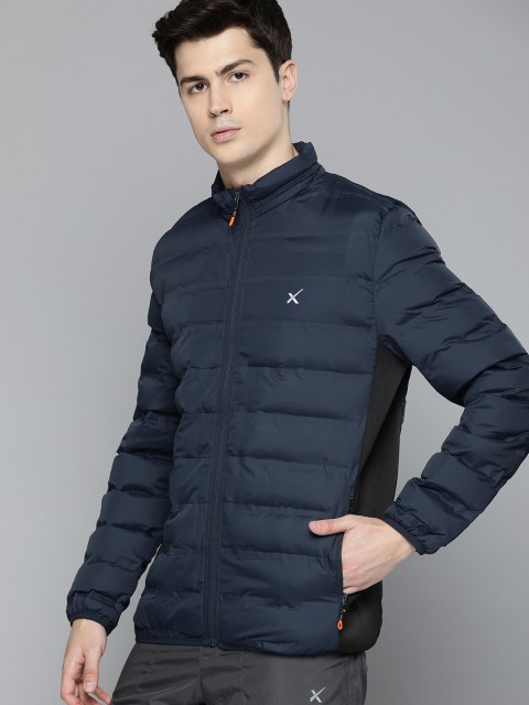 

HRX by Hrithik Roshan Men Navy Blue Solid Rapid-Dry Antimicrobial Running Jacket