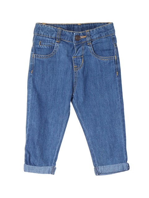 

Donuts Boys Blue Regular Fit Mid-Rise Clean Look Jeans