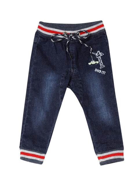 

Donuts Boys Blue Slim Fit Mid-Rise Clean Look Stretchable Jeans