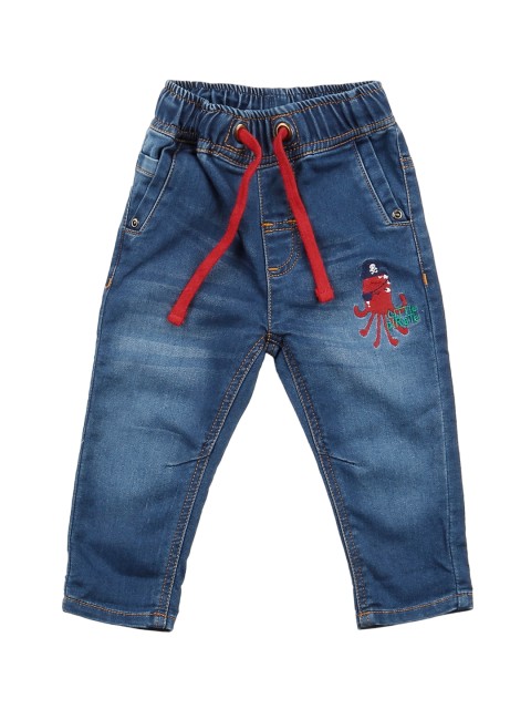 

Donuts Boys Blue Regular Fit Mid-Rise Clean Look Stretchable Jeans