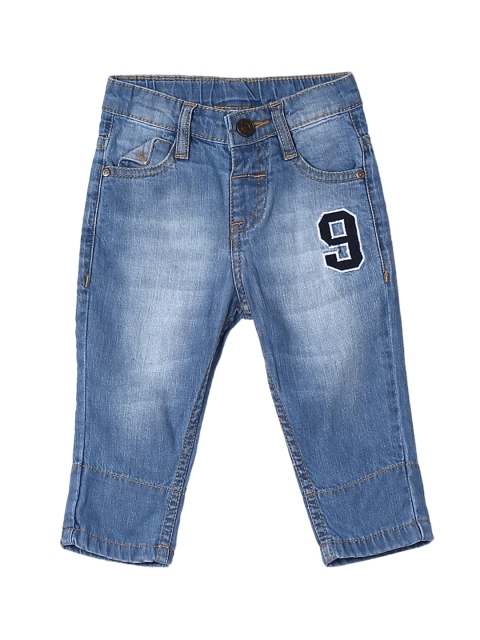 

Donuts Boys Blue Regular Fit Mid-Rise Clean Look Jeans