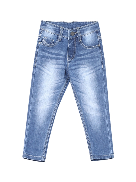 

Cherokee Boys Blue Slim Fit Mid-Rise Clean Look Stretchable Jeans