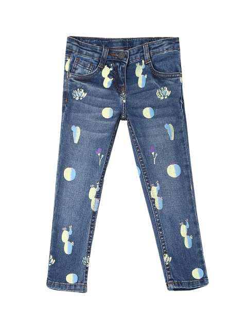 

Cherokee Girls Blue Slim Fit Mid-Rise Clean Look Jeans