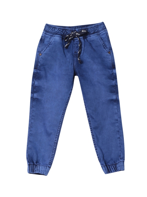 

Cherokee Boys Blue Jogger Mid-Rise Clean Look Stretchable Jogger Jeans