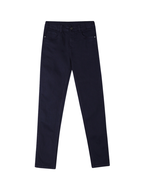 

Cherokee Boys Navy Blue Slim Fit Mid-Rise Clean Look Stretchable Jeans