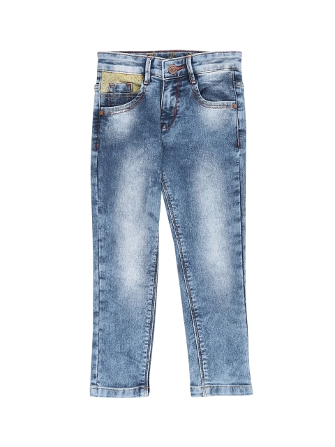 

Cherokee Boys Blue Slim Fit Mid-Rise Clean Look Jeans