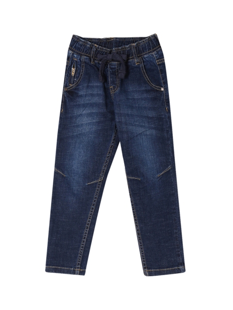 

Cherokee Boys Navy Blue Slim Fit Mid-Rise Clean Look Stretchable Jeans