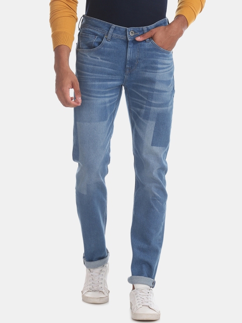 

Colt Men Blue Skinny Fit Low-Rise Clean Look Jeans