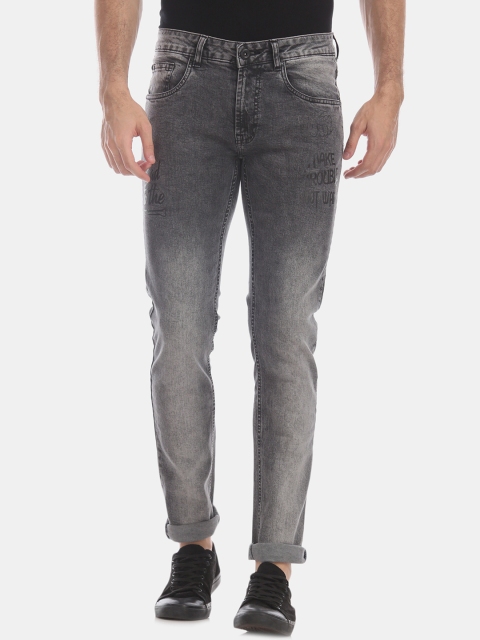 

Colt Men Grey Skinny Fit Low-Rise Clean Look Stretchable Jeans