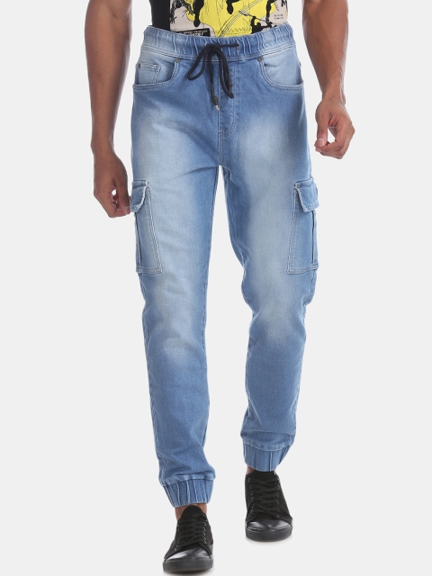

Colt Men Blue Slim Fit Mid-Rise Clean Look Stretchable Jeans