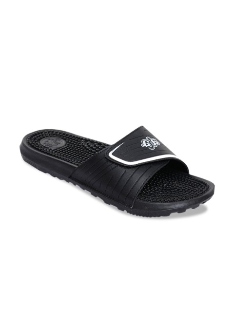 

Liberty Men Black Solid Sliders