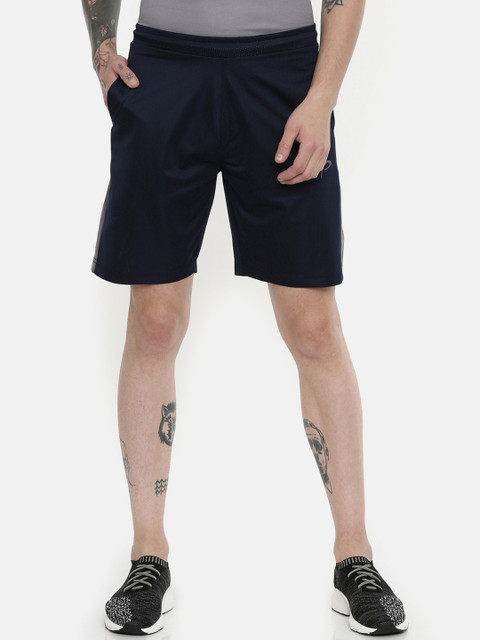 

Proline Active Men Navy Blue Solid Regular Fit Sports Shorts