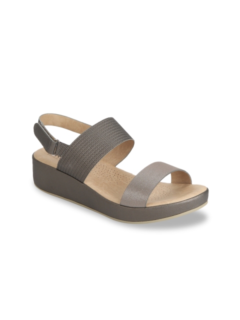 

Mode by Red Tape Women Copper-Toned Solid Sandals