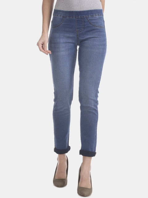

Cherokee Women Blue Regular Fit Mid-Rise Clean Look Stretchable Jeans