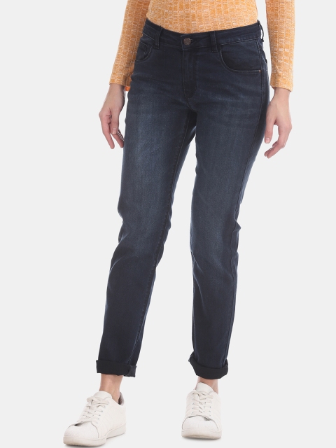 

Cherokee Women Blue Slim Fit Mid-Rise Clean Look Stretchable Jeans