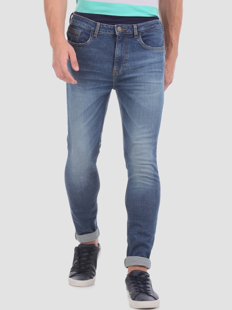 

Cherokee Men Blue Slim Fit Mid-Rise Clean Look Stretchable Jeans
