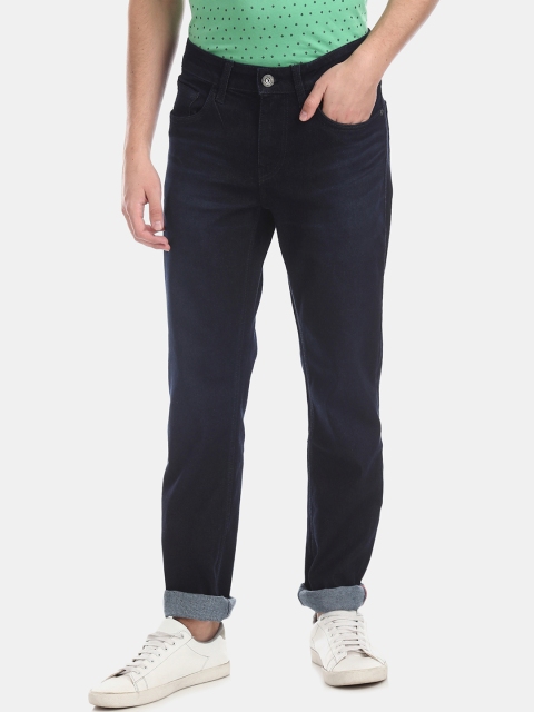 

Cherokee Men Navy Blue Slim Fit Mid-Rise Clean Look Stretchable Jeans