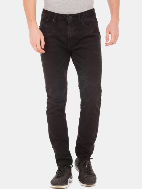 

Cherokee Men Black Tapered Fit Low-Rise Clean Look Jeans