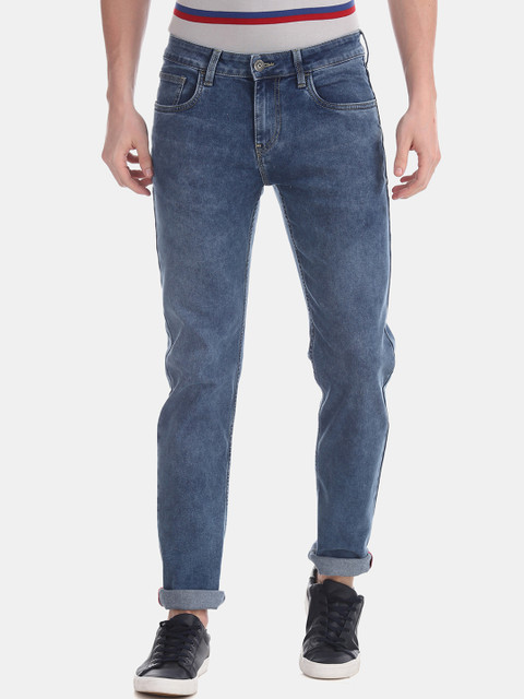 

Cherokee Men Blue Slim Fit Low-Rise Clean Look Stretchable Jeans