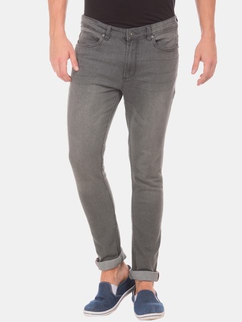 

Cherokee Men Grey Slim Fit Low-Rise Clean Look Stretchable Jeans